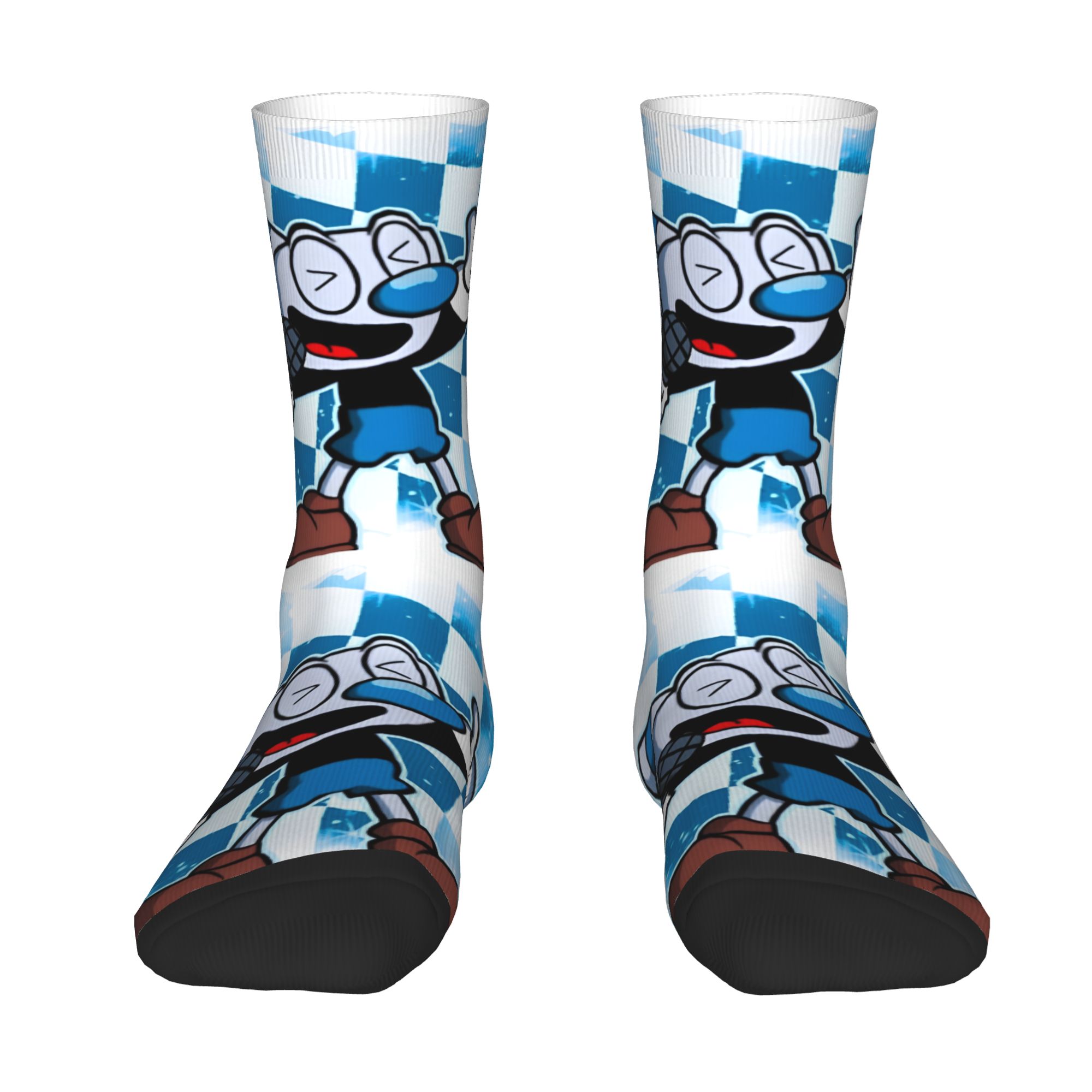 Pipe Bending Spring - Aangepaste Cuphead en Mugman Heren Crew