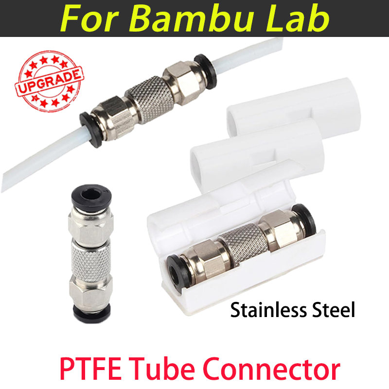 Ptfe Tape Thread - Upgrade PTFE Buis Connector Rvs voor