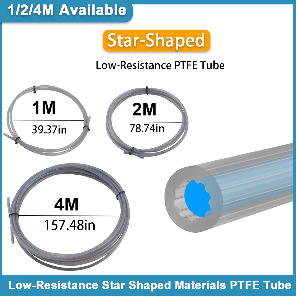 Ptfe Tape Thread - Verbeterd voor BambuLab AMS Creality Materiaal