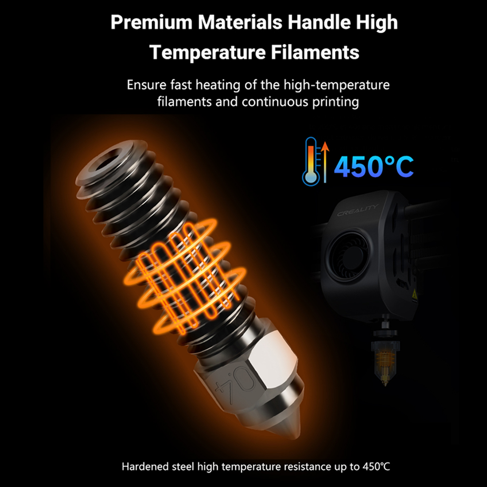 Nozzle voor Creality K1 Max En - Creality Printer K1 recensie en prijs