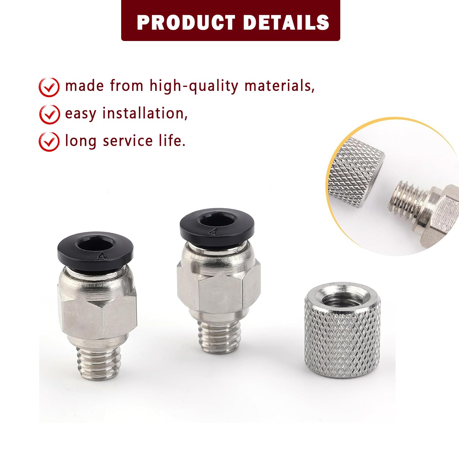 Upgrade PTFE Buis Connector Rv - Ptfe Tape Thread recensie en prijs